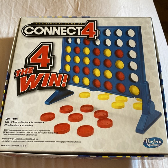 Hasbro ORIGINAL GAME OF CONNECT, 2 players Age 6+ - Picture 2 of 4